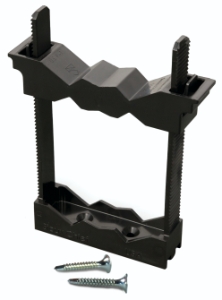 Sioux Chief TD+™ 550-2111PK3 Universal Pipe Clamp, 2 in IPS x 1/2 in CTS Pipe/Tube, Virgin Nylon