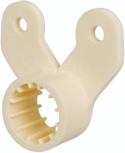 Sioux Chief EZGlide™ 557-2 Suspension Clamp, 1/2 in Tube, 25 lb Load, Polypropylene