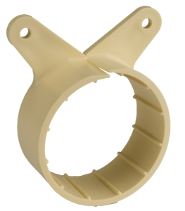 Sioux Chief EZGlide™ 557-6 Suspension Clamp, 1-1/2 in Tube, 25 lb Load, Polypropylene