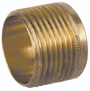 Sioux Chief 614-2 Full-Slip Straight Adapter, 1/2 in Nominal, Female C x MNPT End Style, Brass