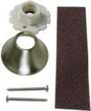 Sioux Chief WallNut™ 616-02SN Shower Wallnut with Escutcheon, Nylon