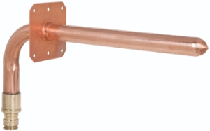 Sioux Chief PowerPEX® 630WG248E 90 deg Stub-Out Elbow, 1/2 in Nominal, CTS End Style, Copper