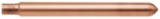 Sioux Chief Bullets™ 638X208 Spin Closed Straight Stub-Out Fitting, 1/2 in Nominal, F1807 PEX Crimp™ End Style, Copper