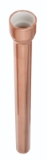 Sioux Chief 643-P418 643 Straight Adapter, 1 in Nominal, PVC x Male C End Style, Copper