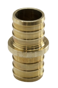Sioux Chief 645XG3 1-Piece Insert Coupling, 3/4 in Nominal, F1807 PEX Crimp™ End Style, Brass