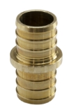 Sioux Chief 645XG4 1-Piece Insert Coupling, 1 in Nominal, F1807 PEX Crimp™ End Style, Brass