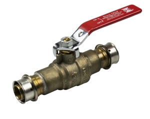 Sioux Chief Viega® 648VG3FP Ball Valve, 3/4 in Nominal, PEX Press® End Style, Full Port