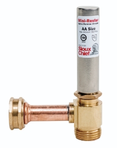Sioux Chief MiniRester™ 660-H Water Hammer Arrester with Tee, 3/4 in Nominal, Female Hose Threaded Swivel x Male Hose Threaded End Style, 350 psig Pressure