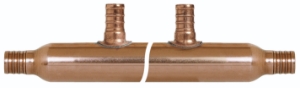 Sioux Chief PowerPEX® BranchMaster™ 672X0399 Manifold, (3) 1/2 in Outlets, Copper
