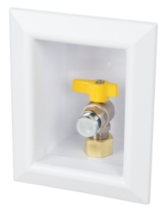 Sioux Chief OxBox™ 696-1020GF Gas Valve Outlet Box, 1/2'' FIP Valve For CSST Connection