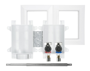 Sioux Chief OxBox™ 696-G2303VF Washing Machine Outlet Box, 1/2 in Viega® PureFlow® PEX x 3/4 in Viega® PureFlow® PEX Outlet, ABS