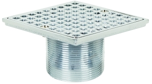 Sioux Chief 821-HQCP Shower Drain Adapter and Strainer, Polished Chrome