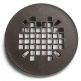 Sioux Chief 827-2RB Replacement Strainer With Snap-In Fingers, 4-1/4 in Nominal, Stainless Steel, Oil Rubbed Bronze