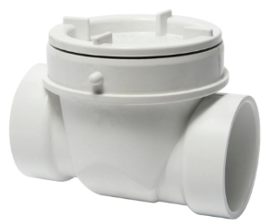 Sioux Chief 869-2P 869 DWV Backwater Valve, 2 in Nominal, PVC Body