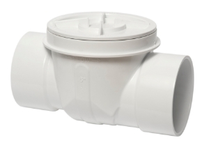 Sioux Chief 869-6P 869 DWV Backwater Valve, 6 in Nominal, PVC Body