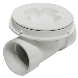 Sioux Chief ProCheck™ 869-S3P Backwater Valve, 3 in Nominal, Hub x Solvent Weld End Style, PVC Body