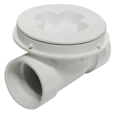 Sioux Chief ProCheck™ 869-S3P Backwater Valve, 3 in Nominal, Hub x Solvent Weld End Style, PVC Body