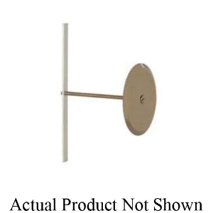 Sioux Chief 873-460P Wall Cleanout Cover Kit with Cover and Screw, 6 in Cleanout, 430 Stainless Steel