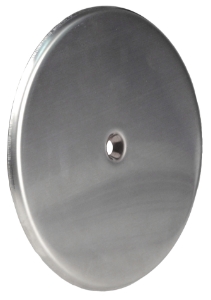 Sioux Chief 870-6 Flat Wall Cleanout Cover, 6 in Dia Cover, 430 Stainless Steel