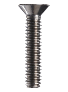 Sioux Chief 874-1 Cleanout Cover Screw, 1/4-20, 1-1/2 in OAL, Stainless Steel