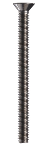 Sioux Chief 874-3C Cleanout Cover Screw, 1/4-20, 3 in OAL, Polished Chrome