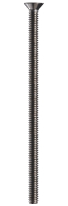 Sioux Chief 874-4 Cleanout Cover Screw, 1/4-20, 4 in OAL, Stainless Steel