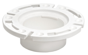 Sioux Chief TKO™ 886-P 1-Piece Open Closet Flange, 3'' Hub/Inside 4'', PVC, Flush To Floor