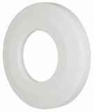 Sioux Chief TrimTite™ 921-6W Shallow Escutcheon, 3-1/2 in OD, Polyethylene