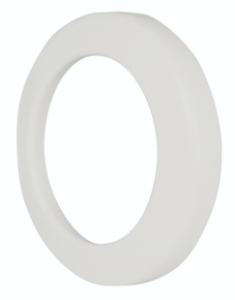 Sioux Chief TrimTite™ 921-7W Shallow Escutcheon, 3-1/2 in OD, Polyethylene