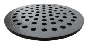 Sioux Chief 846-S15PK General Purpose Floor Drain Strainer, For Use With 2 in Floor Drain, Cast Iron