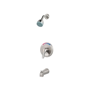 Pfister® LG89-030K Professional Grade Tub and Shower Trim, 1.8 gpm Shower, Brushed Nickel