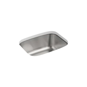 Sterling® 11449-NA Bar/Kitchen Sink With SilentShield® Technology, Springdale®, Luster, Rectangle Shape, 14-1/4 in L x 18-1/2 in W, 16-1/4 in L x 20-1/2 in W x 8 in H, 18 ga Stainless Steel