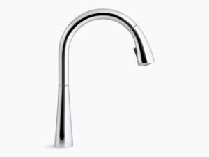 Sterling® 24274-BL Medley™ Kitchen Faucet, 1.5 gpm Flow Rate, Matte Black, 1 Handle