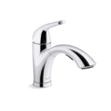 Sterling® 24275-CP Medley™ Pull-Out Kitchen Faucet, 1.5 gpm Flow Rate, Swivel Spout, Polished Chrome, 1 Handle, 1/3 Faucet Holes