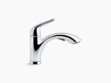 Sterling® 24275-BL Medley™ Kitchen Faucet, 1.5 gpm Flow Rate, High-Arc Spout, Matte Black, 1 Handle