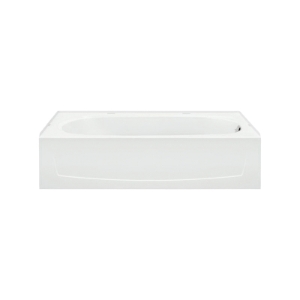 Sterling® 71041520-0 Bathtub, Performa™, 60 in L x 29 in W, Right Drain, White
