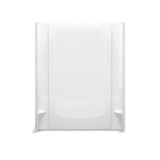 Sterling® 72332106-0 Back Wall With Age-in-Place Backerboards, STORE®, 8-1/4 in L x 60 in W x 74-1/4 in H, Vikrell®