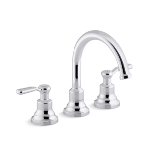 Sterling® T29364-4-CP Ludington™ Bath Faucet Trim, 5-5/16 in H Spout, 8 to 16 in Center, Polished Chrome, 2 Handles