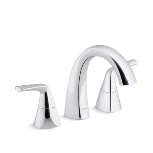 Sterling® T29365-4-CP Medley™ Bath Faucet Trim, 5 in H Spout, 8 in Center, Polished Chrome, 2 Handles