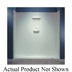 Swan® SW07060.010 High Gloss Shower Wall Kit, 60 in W x 70 in H