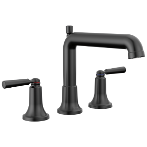 DELTA® T2736-BL Saylor™ Roman Tub Trim, Matte Black