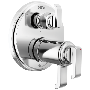 DELTA® T27T989-PR 17T Series 6-Setting Shower Diverter, Lumicoat® Chrome