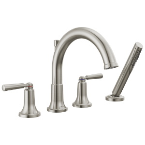 DELTA® T4735-SS SAYLOR™ Tub Faucet, Stainless, Tub Filler Function