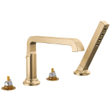 Thos. Somerville Co. | DELTA® T4789-CZ-PR-LHP Tetra™ Roman Tub