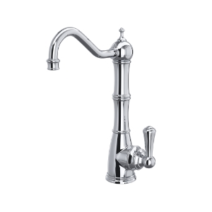 Perrin & Rowe U.1621L-APC-2 Edwardian Traditional Filtration, 0.5 gpm Flow Rate, Column Spout, Polished Chrome