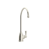 Perrin & Rowe® U.1625L-PN-2 Georgian Era C-Spout Filter Faucet Armstrong Kitchen, 0.5 gpm Flow Rate, Polished Nickel