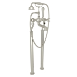 Perrin & Rowe® U.3013X/1-PN Georgian Era Tub Filler, 9 gpm Flow Rate, Polished Nickel