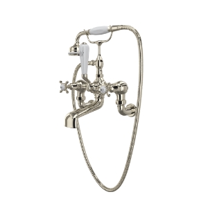 Perrin & Rowe® U.3511X/1-PN Edwardian Tub Filler, 19 gpm Flow Rate, Polished Nickel