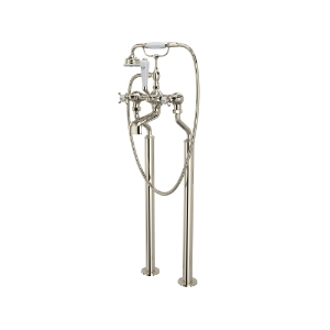 Perrin & Rowe® U.3521X/1-PN Edwardian Tub Filler, 9 gpm Flow Rate, Polished Nickel