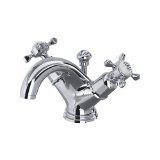 Perrin & Rowe® U.3626X-APC-2 Edwardian Single Hole Bathroom Faucet, 1.2 gpm Flow Rate, Polished Chrome